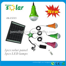 célula solar led lighting(JR-SL988B) de emergencia hogar